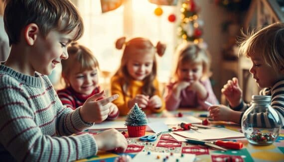 Weihnachtsdeko basteln Kinder