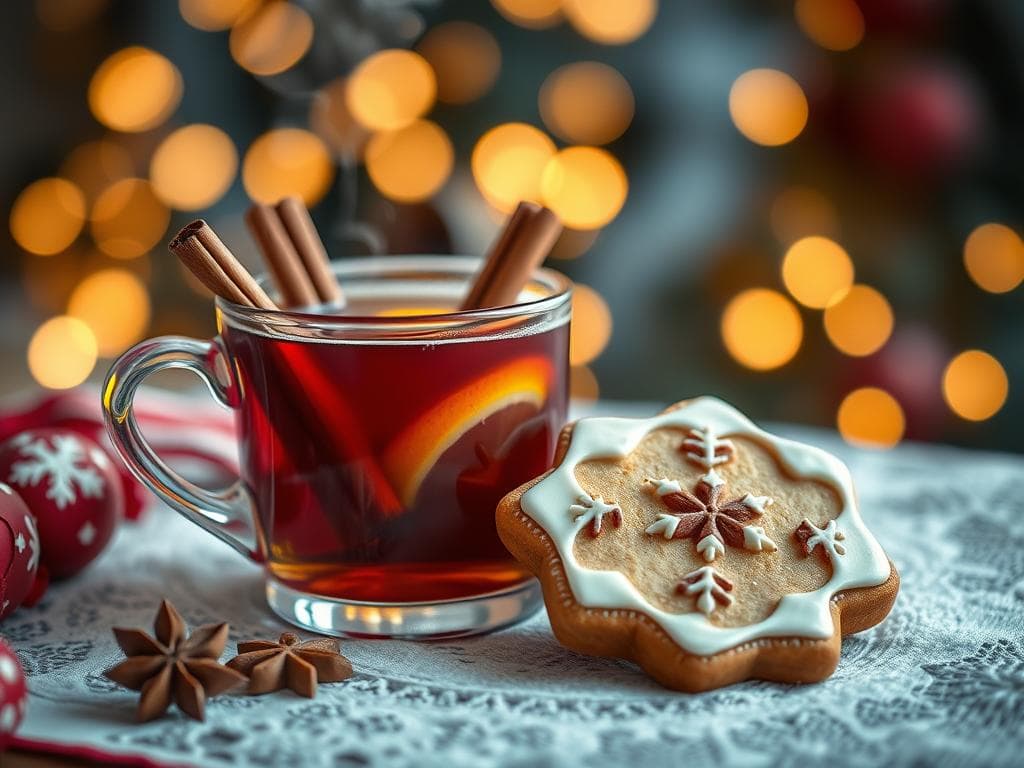 Glühwein und Lebkuchen Glühwein und Lebkuchen