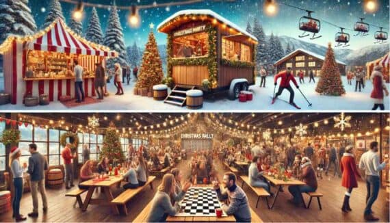 mobiler Weihnachtsmarkt