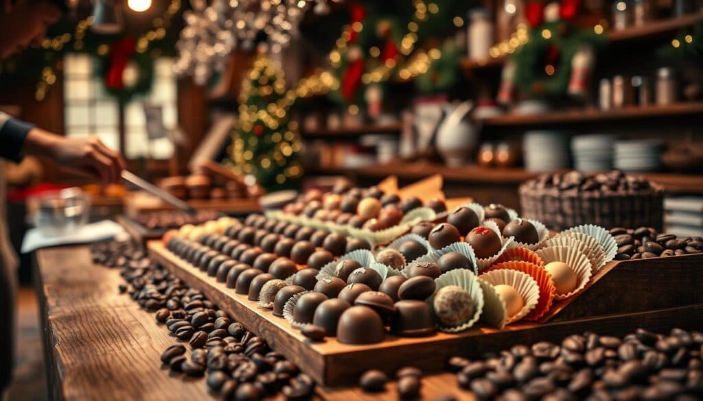 Weihnachtliche Pralinen Manufaktur Weihnachtliche Pralinen Manufaktur