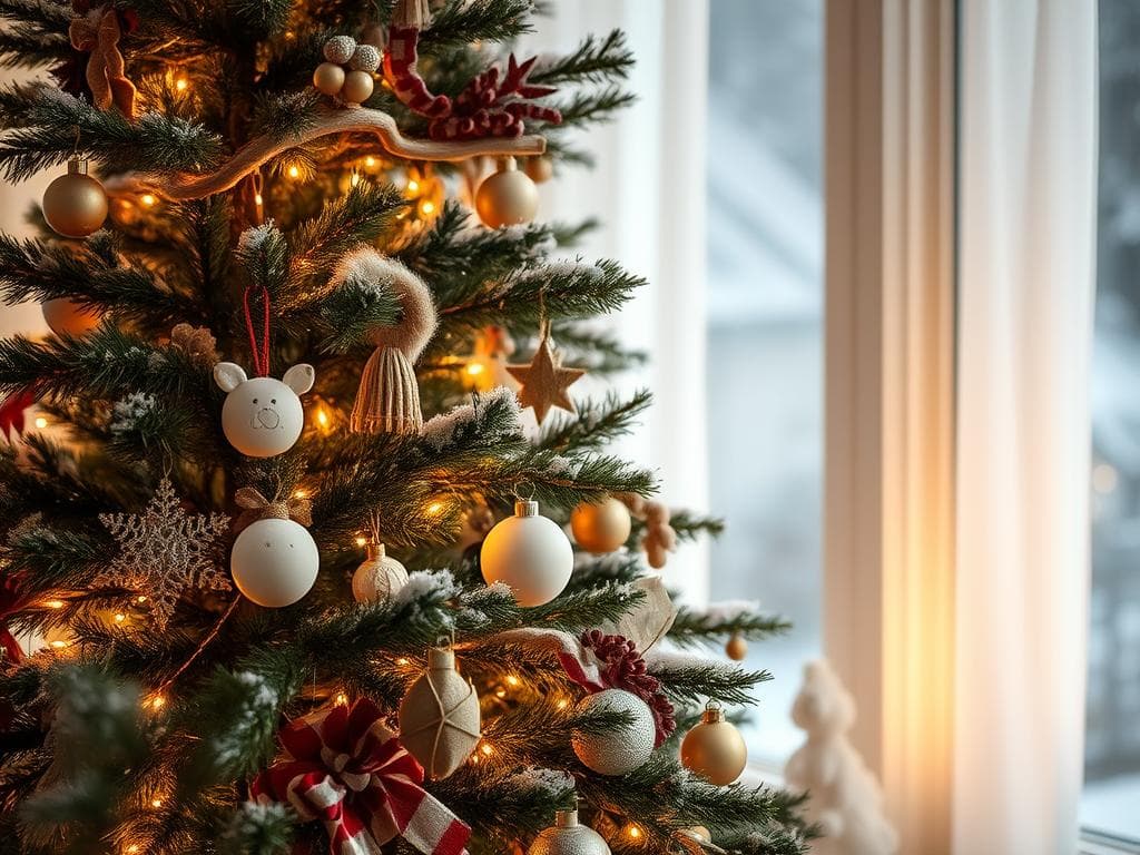 Skandinavischer Weihnachtsbaum Design