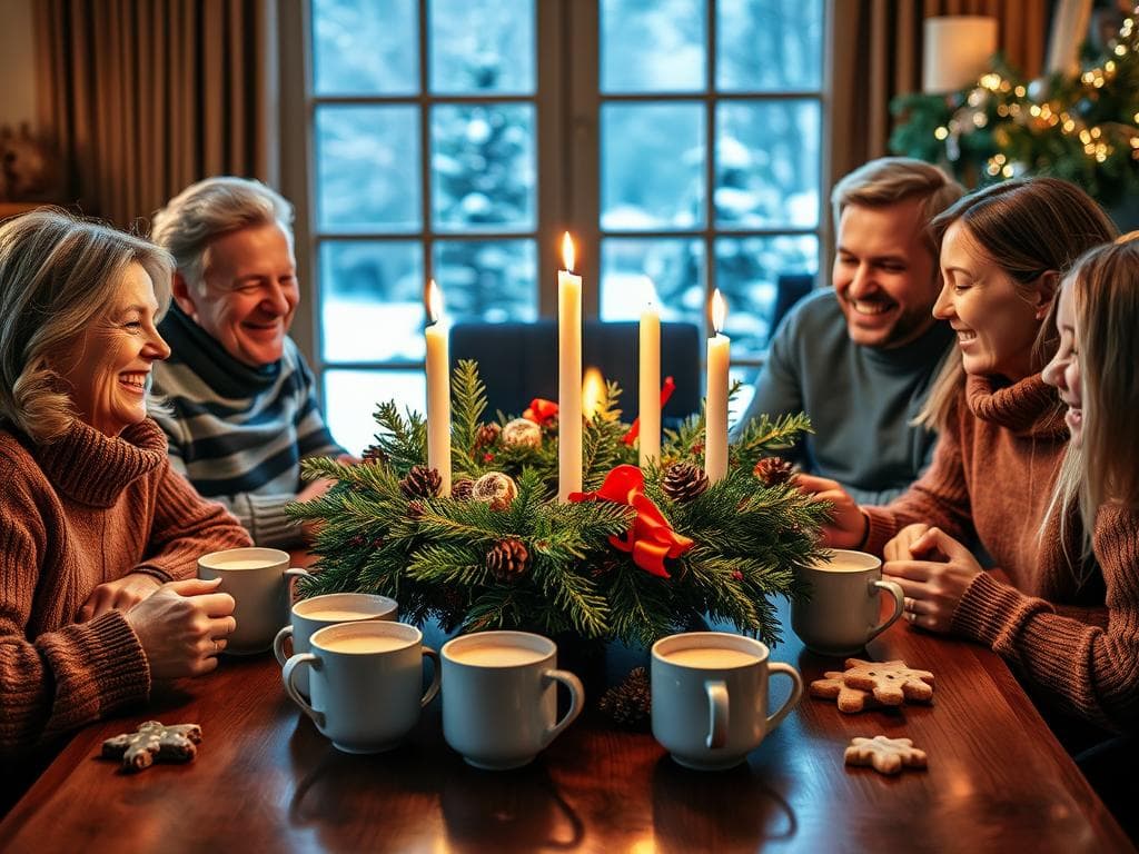 Adventskranz Familientraditionen Adventskranz Familientraditionen