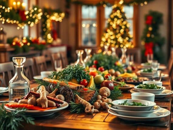 Veganes Weihnachtsessen