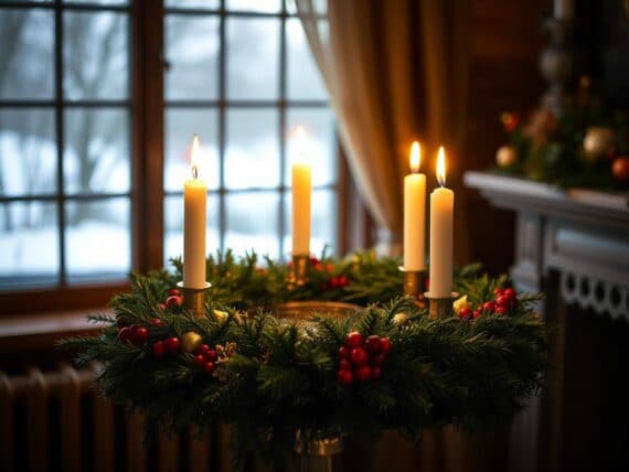 Seit wann gibt es den Adventskranz