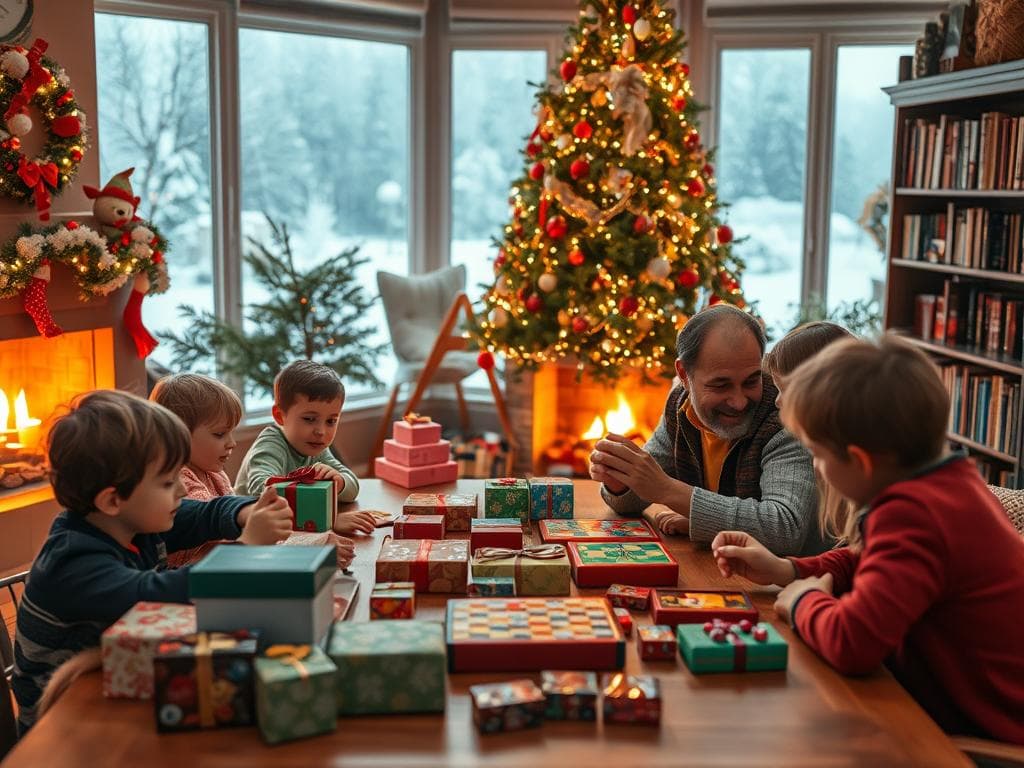 Familienspiele Weihnachten