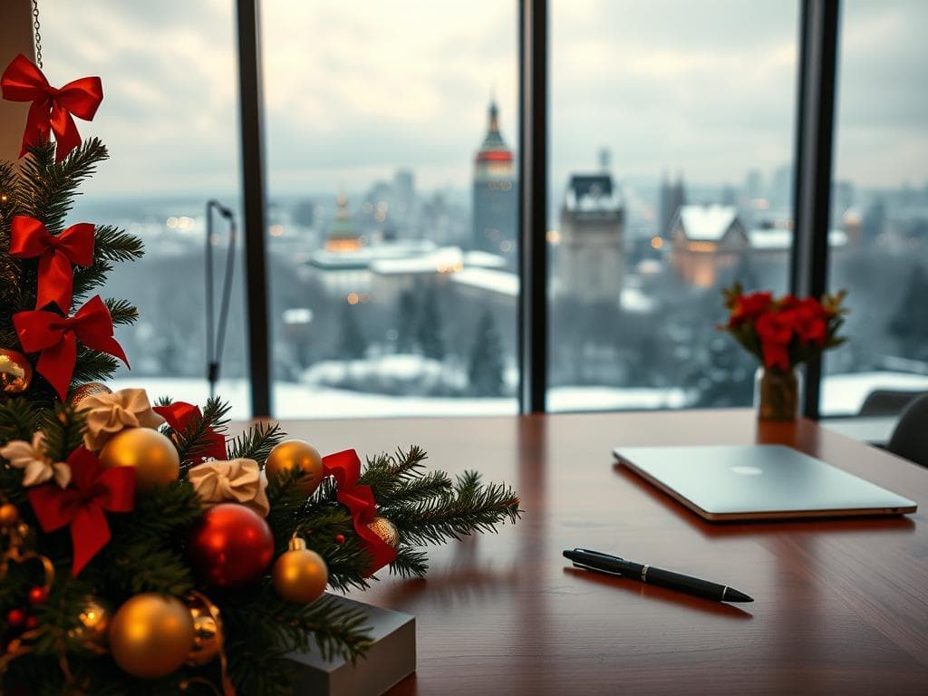 Geschäftliche Weihnachtsgrüße
