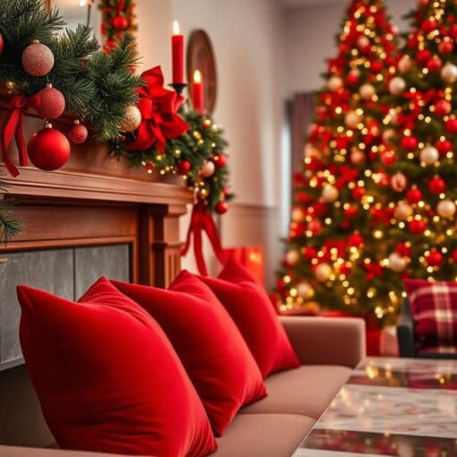 Weihnachtsdeko Rot