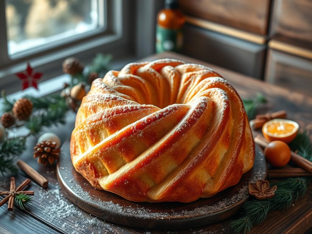 Gugelhupf Weihnachtskuchen