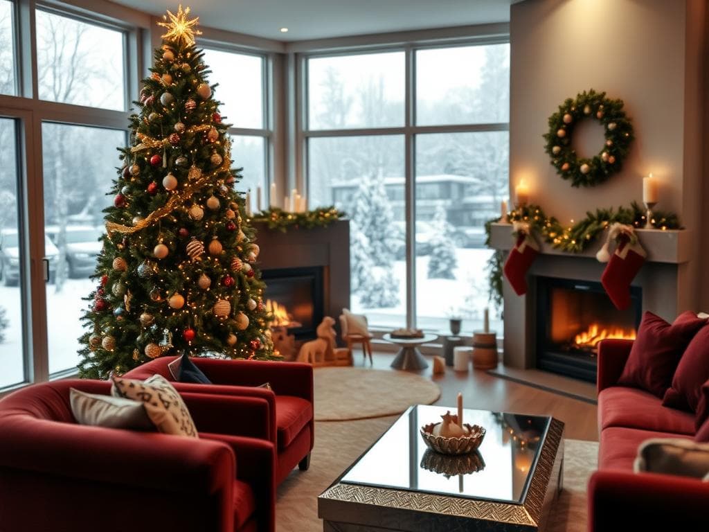 Tradition und Moderne Weihnachtsdeko