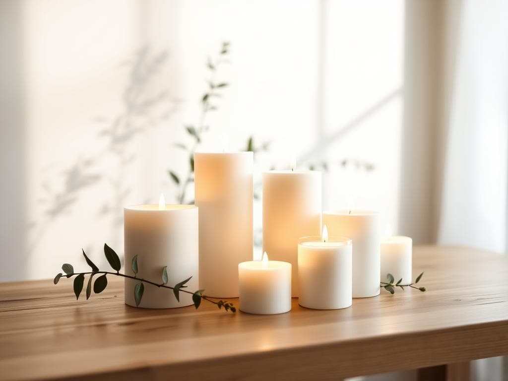kerzen arrangements weihnachten