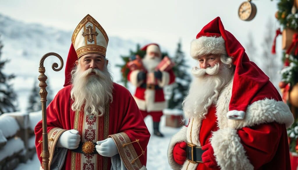 wesentliche Unterschiede zwischen Nikolaus und Weihnachtsmann