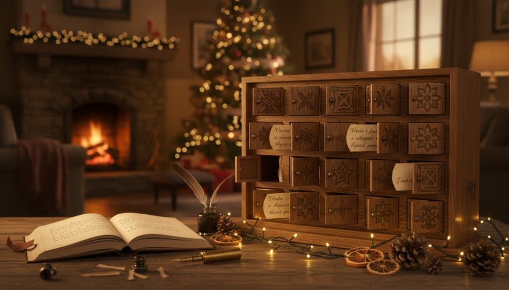 Adventskalender Gedichte kreative Ideen
