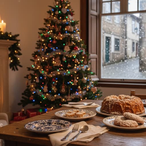Frohe Weihnachten Portugiesisch