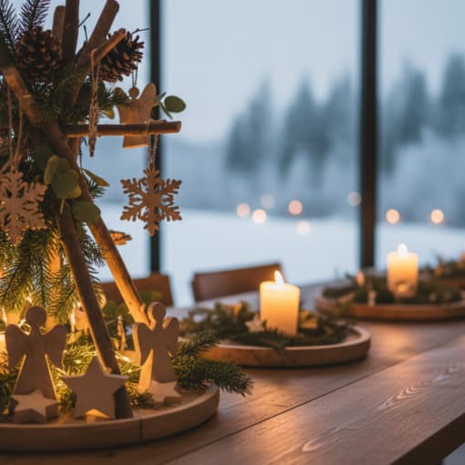 Weihnachtsdeko Holz