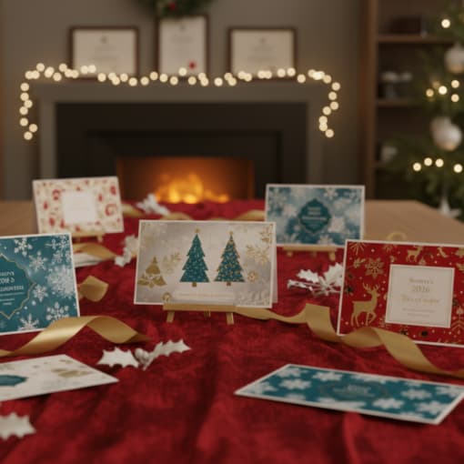 Geschäftliche Weihnachtsgrüße