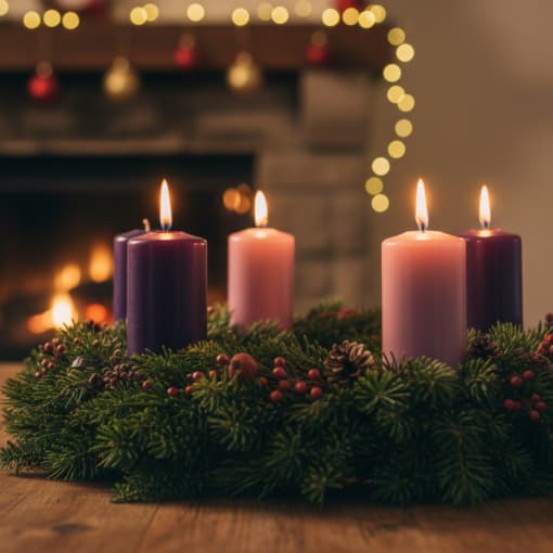 Warum Adventskranz