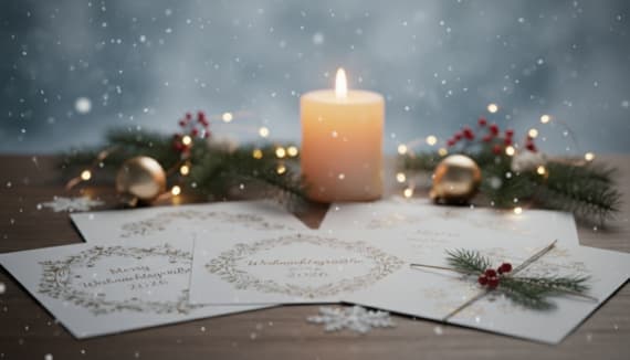 Weihnachtsspruch für Karte