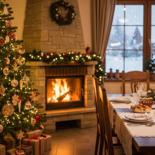 Frohe Weihnachten auf Polnisch