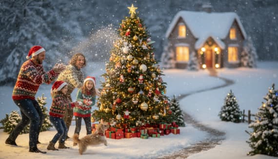 Frohe Weihnachten witzig