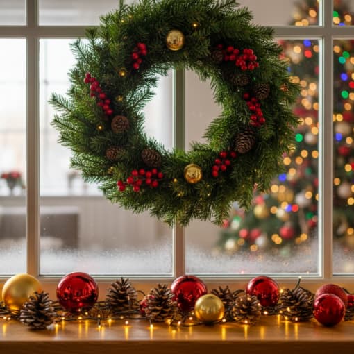 Weihnachtsdeko Ideen Fenster