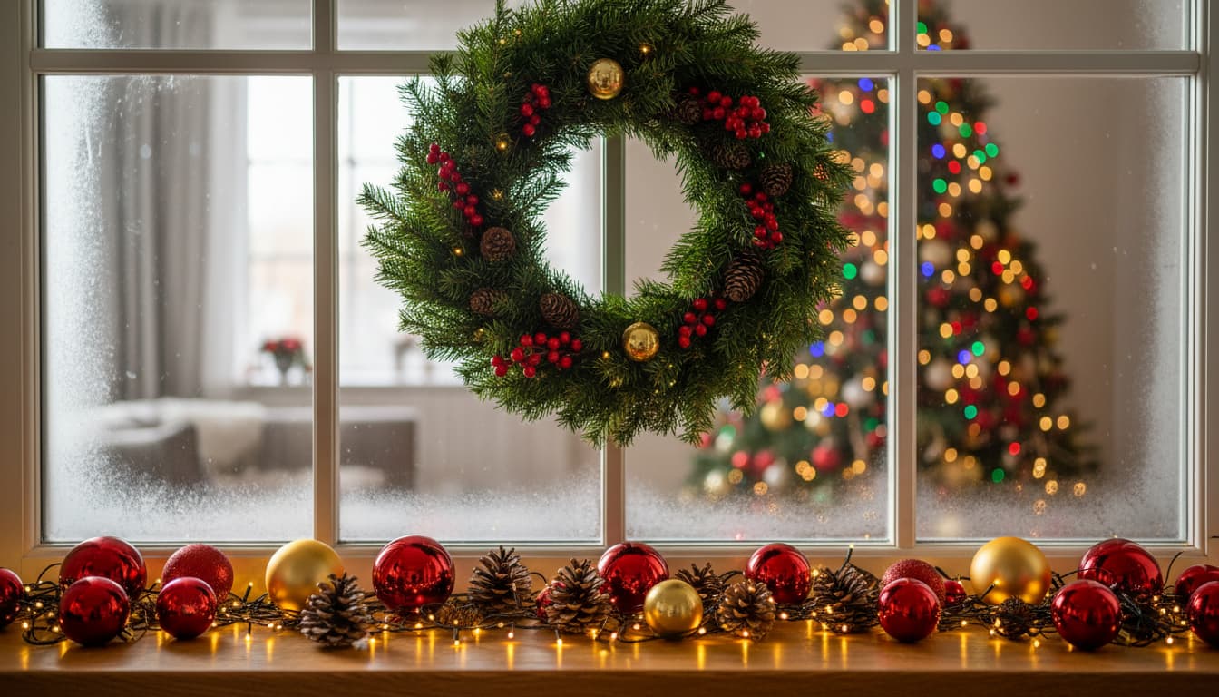 Weihnachtsdeko Ideen Fenster