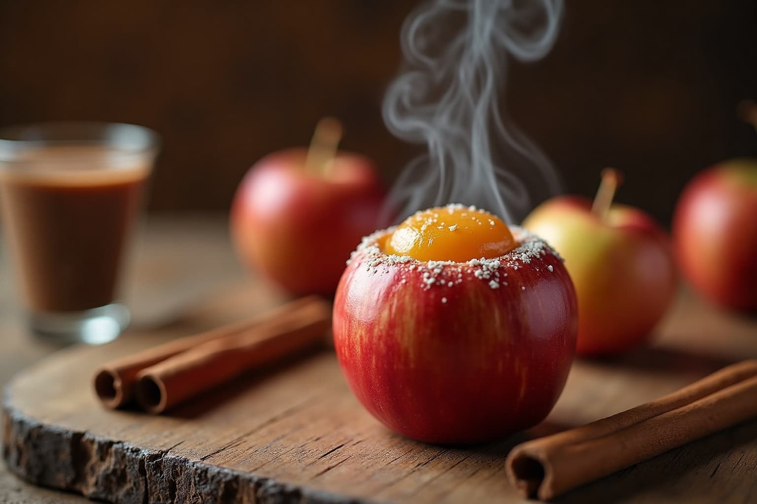 bratapfel mit marzipanfüllung-Titel