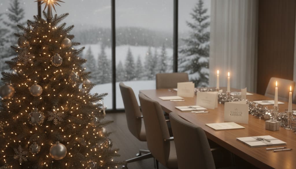 Geschäftliche Weihnachtsgrüße