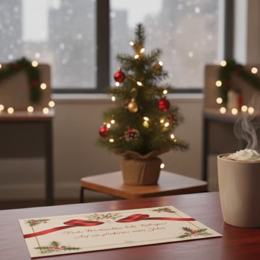 Weihnachtsspruch für Kollegen