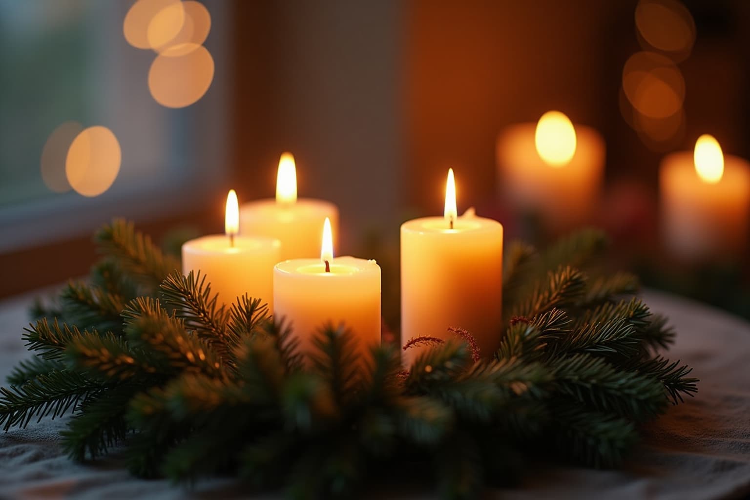 warum adventskränze vier kerzen-Titel