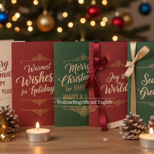 Frohe Weihnachten Englisch