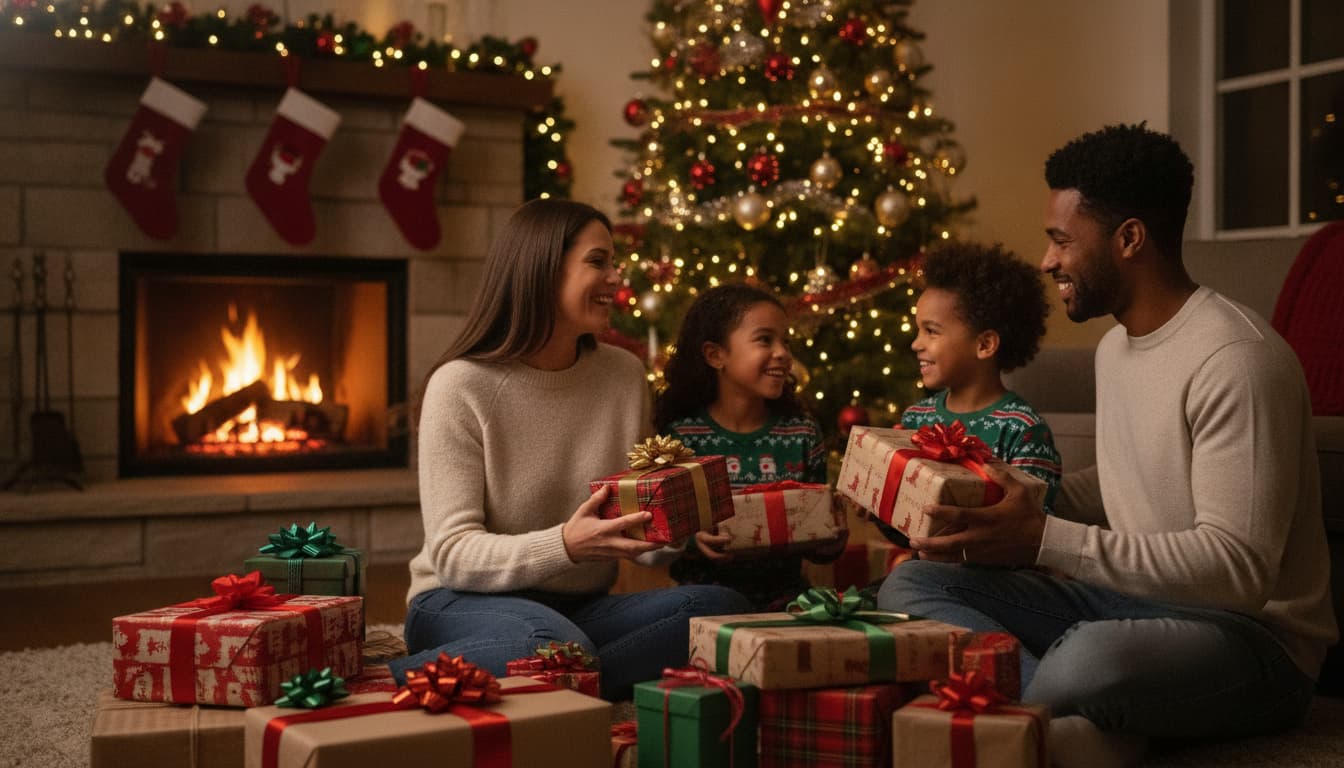 Weihnachtsgeschenke Familie