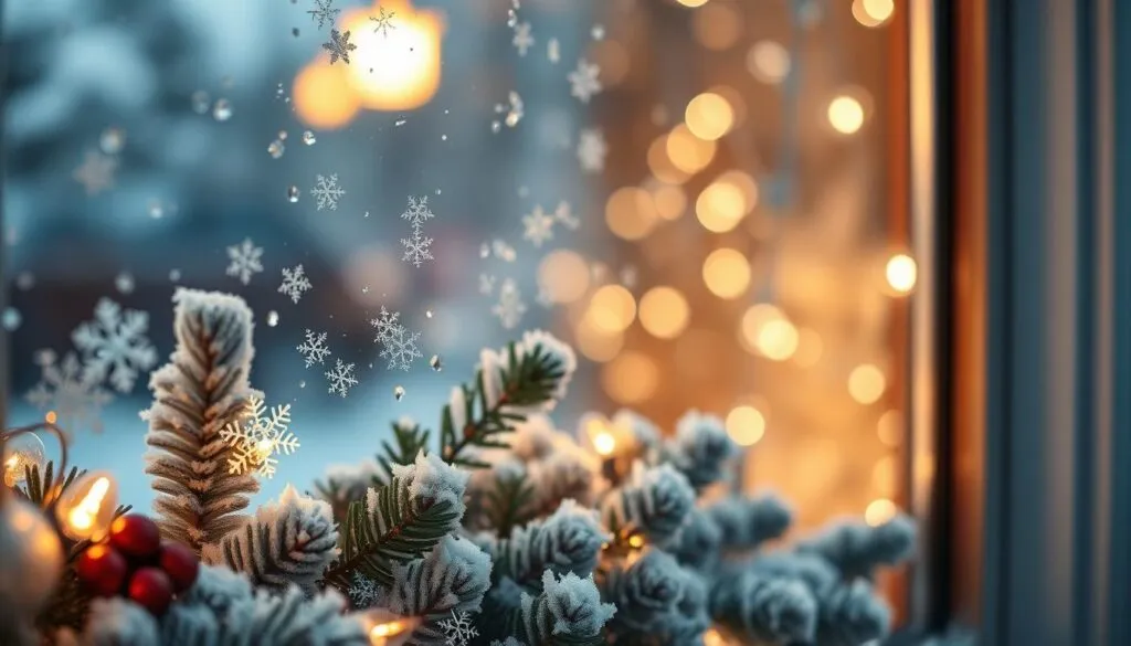 Fensterdeko für Weihnachten