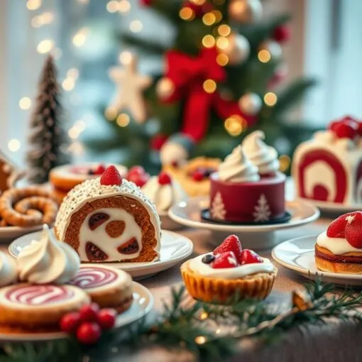 Nachtisch Weihnachten