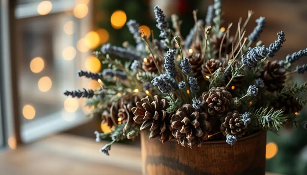 Trockenblumen Weihnachtsdeko