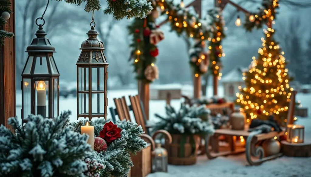 Vintage Weihnachtsdeko