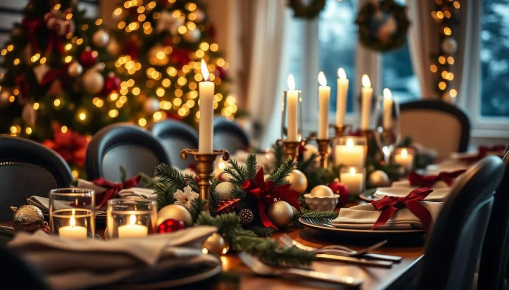 Weihnachtsdeko Tisch