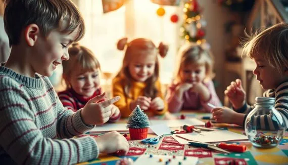 Weihnachtsdeko basteln Kinder