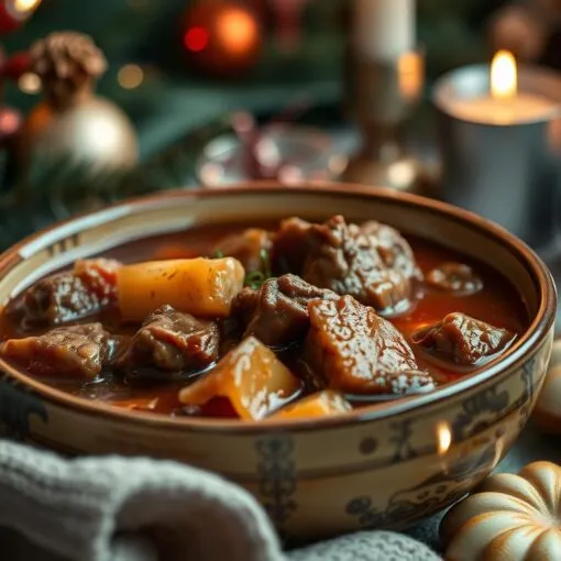 Weihnachtsgulasch