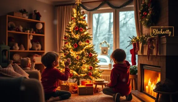 Weihnachtstraditionen mit Kindern