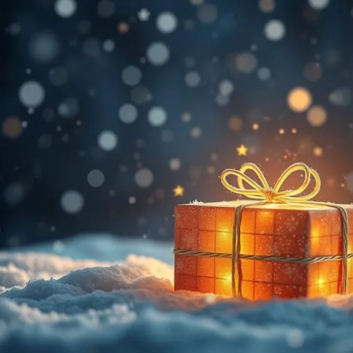 ein Weihnachtsgeschenk des Himmels