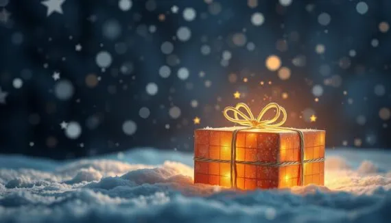 ein Weihnachtsgeschenk des Himmels