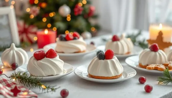 leichter Nachtisch Weihnachten