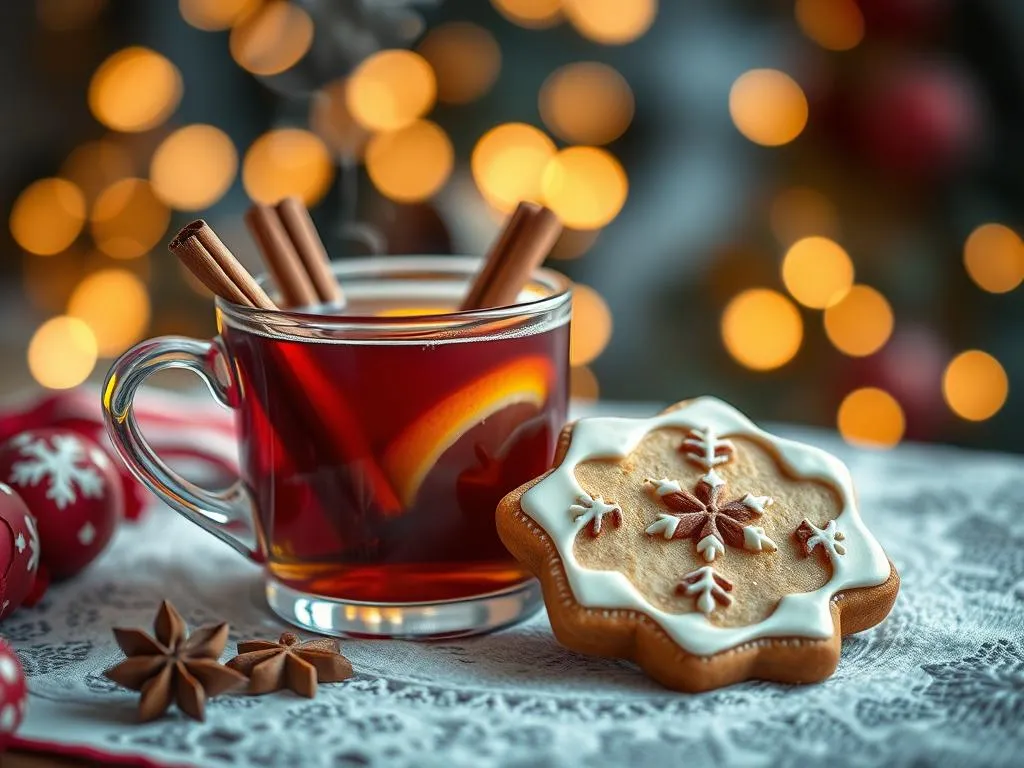 Glühwein und Lebkuchen