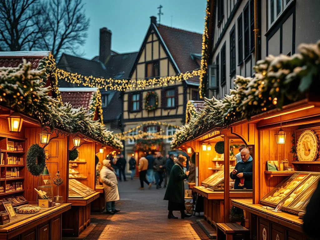 Historischer Weihnachtsmarkt in Göttingen