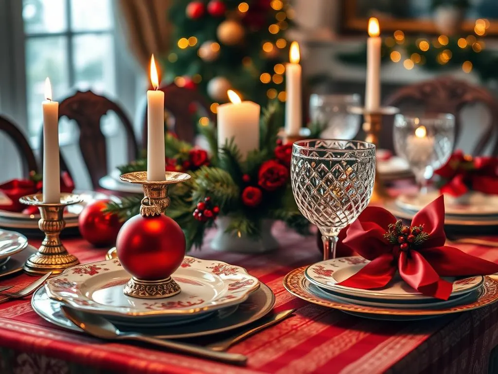 Tischdeko Weihnachten