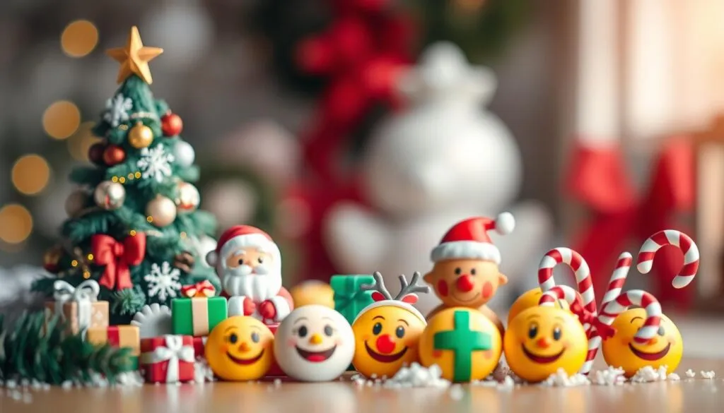 Weihnachts-Emojis