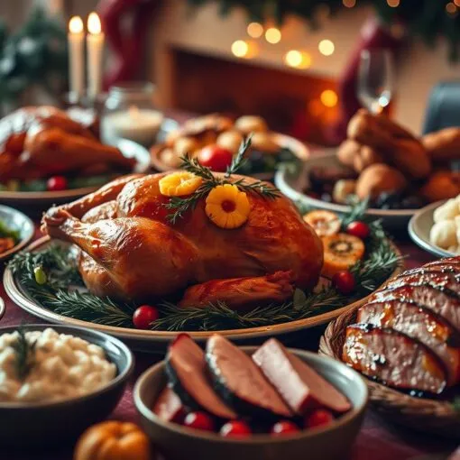 einfache Weihnachtsrezepte Hauptspeise