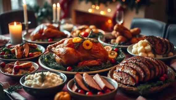 einfache Weihnachtsrezepte Hauptspeise