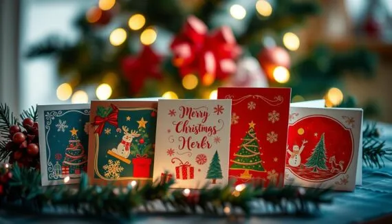 frohe Weihnachten Karte