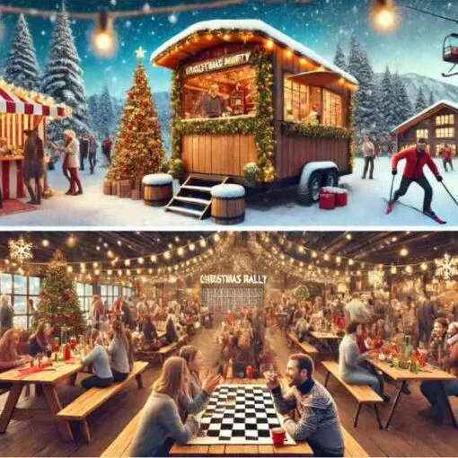 mobiler Weihnachtsmarkt